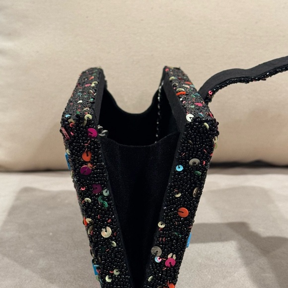 Simitri Colorful Beaded Clutch
